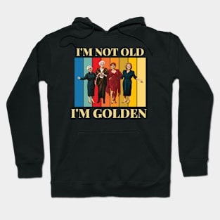 Stay golden vintage colorful golden Girls design Hoodie